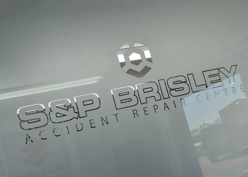 SP Brisley Accident Repair Logo
